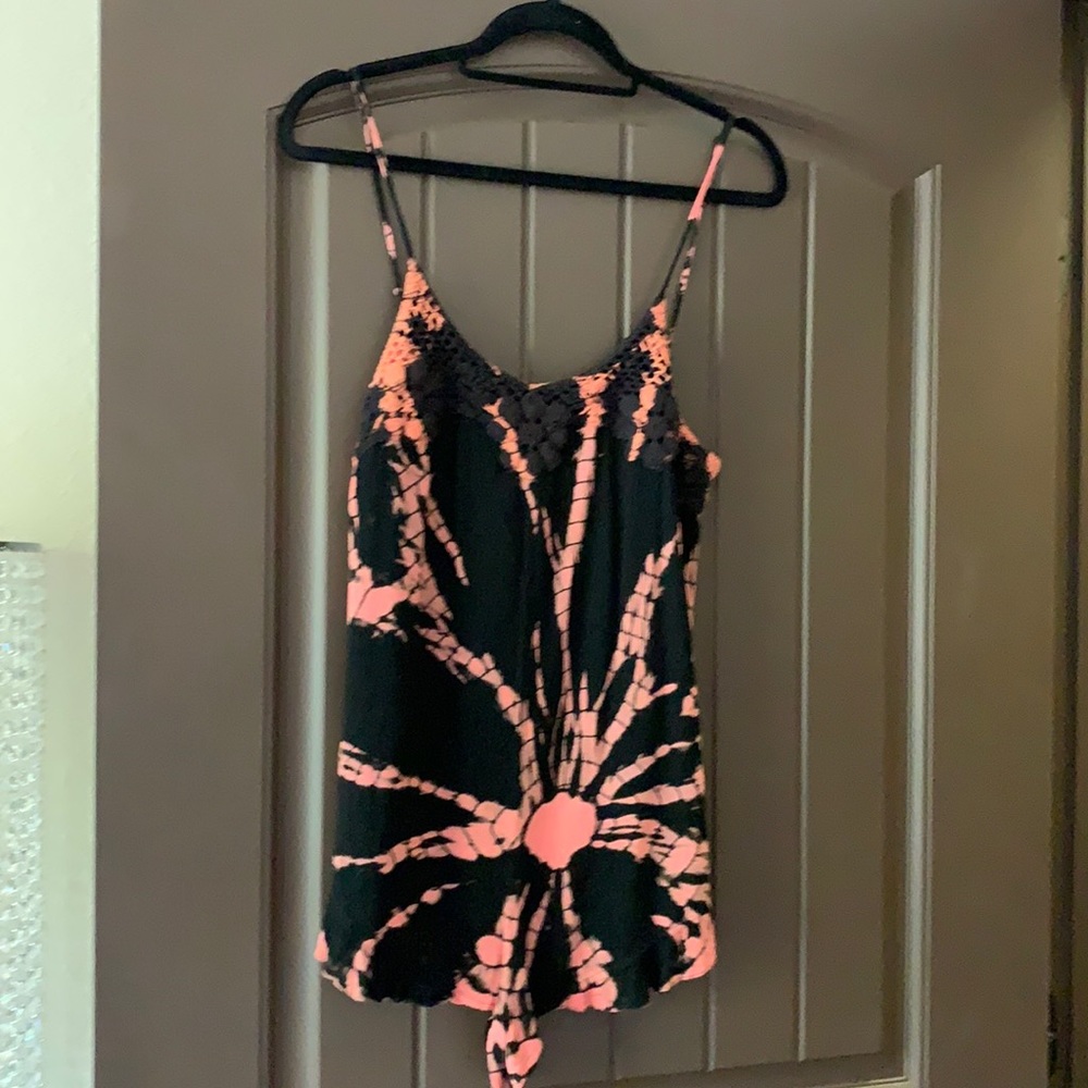 💫CLOSING SALE💫Native rose tie dye romper